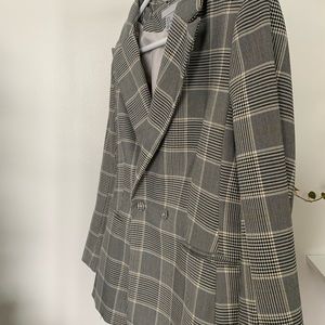 Plaid Blazer